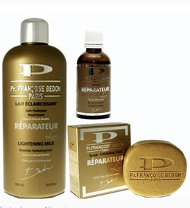 Gamme Françoise bedon réparateur (lait serum savon )