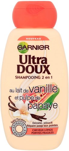 Shampooing démêlant Garnier 2 en 1 papay