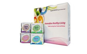 Longrich Pack Superbklean Serviettes Hygiéniques,1Carton de 19 Pièces