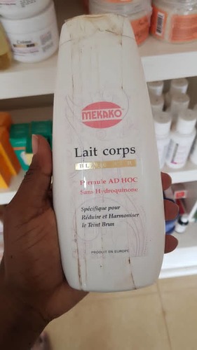 Mekako lait sans hydroquinone 