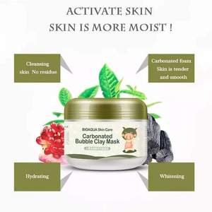 Masque au carbonate pour le visage 