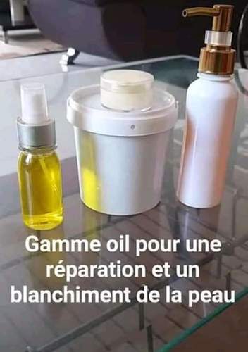 Gamme oil pour une réparation et un blanchiment intense
