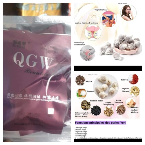 Tampons naturels de guérison de désintoxication de nettoyage vaginal d'utérus de fines herbes de Yoni en plus ils resserrent très bien jessica 👌
PS: très bon pour les  nouvelles maman.
Déconseillée aux filles vierge😏
Inbox pour le mode d'utilisation 
      