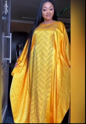 Boubou en soie gezthner 